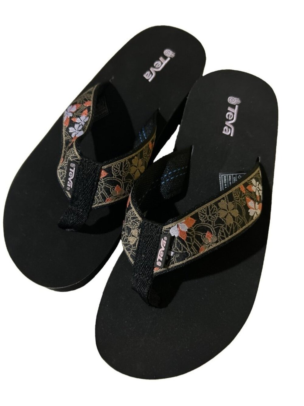 Teva Women’s Voya Flip-flop Sandal Floral 7 - BRAND NEW